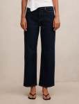 Nicki Mid-rise Straight Jeans - 16 Dark Indigo