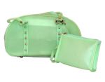 Fino Jelly Studded Bag With Purse Set