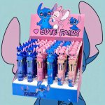 Stitch Press Ten 10 Color Ballpoint Pen Set - Cute Kawaii Stitch Multi-color Gel Pens - Stationery - Write In Style - Ume Brand