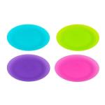 Motoquip 25CM Plate 4 Pack Blue Purple Green MQ8223