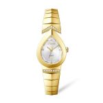 Women's Luxury Gold Watch - Elegant White Dial