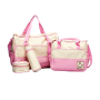 5 In 1 Multi - Functional Baby Set - Purple
