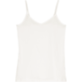 Ladies White Strappy Vest S-xxl