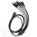 5 In 1 USB Charging Cable For Nintendo New 3DS XL Nds Gba For Sony Psp