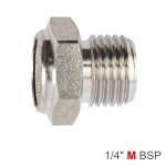 AirCraft Muffler Metal Flat 1 4' Male