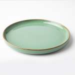Flat Stackable Side Plate Choose From 6 Colours - Green