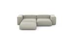 Three Module Chaise Sofa - Linen - Stone - 272CM X 220CM