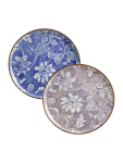 Floral Print Ceramic Platter 20CM - None Assorted