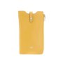 Bingo Phone Pouch Wallet With Shoulder Strap Leather - Buttercup Yellow
