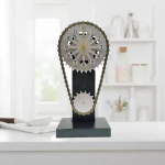Simple Housewarebattery-powered Rotating Gear Clock - Grey