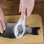 Easy-clean Fish Scale Remover - Durable Plastic Kitchen Tool For Effortless Scaling