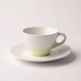 Designers Guild - Lime Cup & Saucer Set Of 4
