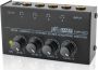 HA400 4-CHANNEL Headphone Amp MINI Stereo Audio Amplifier