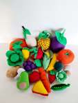 Super September – Felt Fruit And Veggie Set