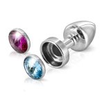 Diogol - Anni Butt Plug Magnet Pink & Blue 30 Mm