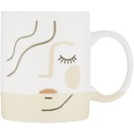 Clicks New Bone China Faces Two Tone Mug Stone 340ML