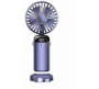 Generic Handheld Digital Display Fan 8-1928 USB Fan Blue