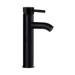 - Tall Basin Mixer Tap Blackened Brass