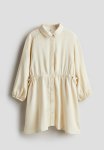 Shirt Dress - Light Beige