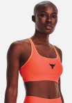 Under Armour Pjt Rock Crsbck Nov Bra - After Burn peach Horizon black
