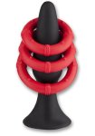 5 Inch Butt Plug And Cock Ring Silicone Set
