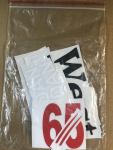Basic China 65 West Sticker Kit