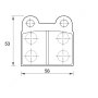 Volkswagen Kbc Brake Pads Rear For Alfa - Spares Direct