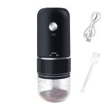 Portable Electric Coffee Grinder USB Rechargeable MINI Mill - Black