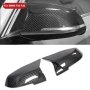 Carbon Fiber Look Rearview Mirror Cover Car Styling For Bmw 1 2 3 4 Series F20 F30 F31 F32 F36 2012-2018 320I 328I 330D 335I M3 M4 Replacement Parts