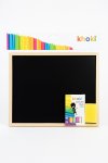 Khoki Black Board Arts & Crafts Set With Chalk & Sponge 28CM X 19CM