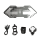 Bicycle Signal Set With Wireless Remote Control Black