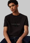 Calvin Klein Chenille Monologo Tee - Ck Black