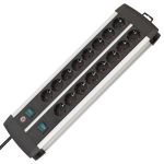 Brennenstuhl Premium-alu-line Technics Extension Socket 16-WAY 3M 1391000916