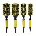 1PC Professional Round Comb Ceramic Ionic Round Comb Hair Blowing Dryer Brush Detangler High Temperature Resistance Round Roller