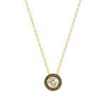 Sterling Silver Aurea Necklace With Cubic Zirconia