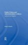 Public Policy And Administration In Africa - Lessons From Nigeria   Hardcover