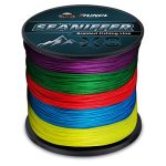 Runcl Braided Fishing Line X8 Pro Grade Tournament Pe Line For Fresh saltwater Abrasion Resistant No Stretch Hi Vis Multi-color