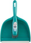 Standard Dust Pan & Brush Dry Plastic Handle Plastic Brush