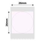 NB732 - - B1 B21 B3S B4 - 26X26MM - 260 Unicone Labels