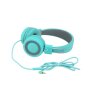 Polaroid Headphones - Turquoise & Grey / Turq & Grey