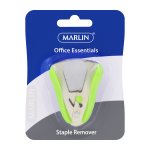 Marlin Office Essentials Staple Remover Blister Card Assorted Colours Pack Of 12