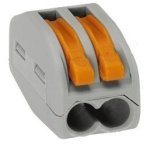 Wago 222-412 Lever-nuts 2 Conductor Compact Connectors 50 Pk