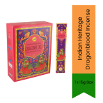Indian Heritage Dragonblood High Perfume Incense - 12 X 15G Box