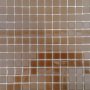 Crystal Glass Mosaic Tiles Chestnut 30 X 30CM