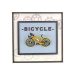 40 X 40CM Bicycle Frame Yellow
