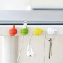 10PCS Cartoon Thumb Hooks - Easy Install No-drill Wall Mount For Cables & More - Seamless Adhesive Storage Solution