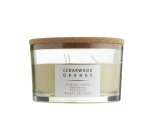 Scented Candle In Glass W cork 13CM 3 Ass Earthy