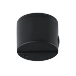 Black Connecting Base For Braided Flexible Track Light System