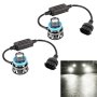 1 Pair H11 27W / DC12V Car Aluminum Alloy LED Headlight White Light