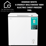 Hisense White A Energy Multimode 160H Electric Chest Freezer - 198L